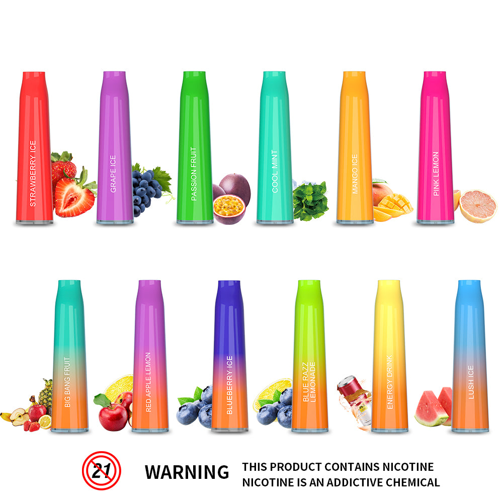 Supbliss Ubar 600puffs Disposable Vape Pen -2ML