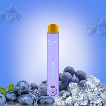 Supbliss 2% Nic 600 puffs Qbar 10 flavors available disposable vape pen
